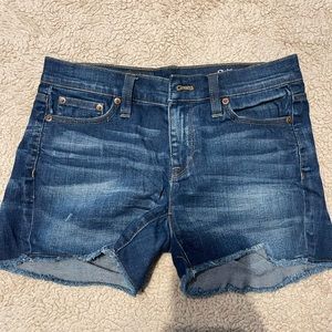 Jcrew Jean shorts sz 25